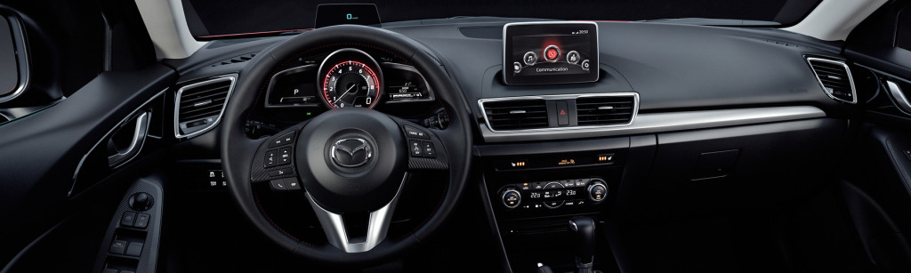2016 Mazda3 Sport Interior Dashboard