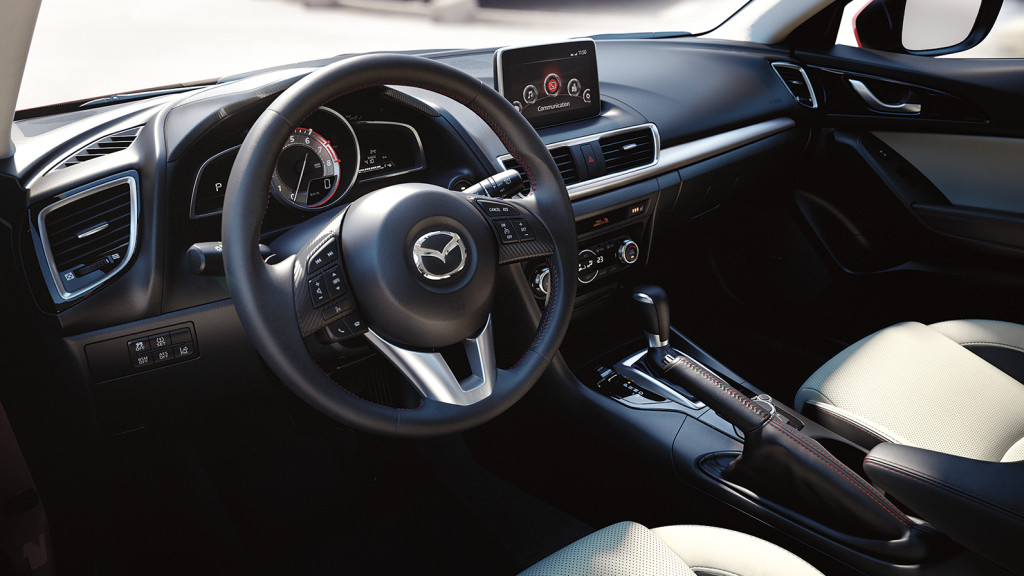 2016 Mazda3 GT Interior Dashboard