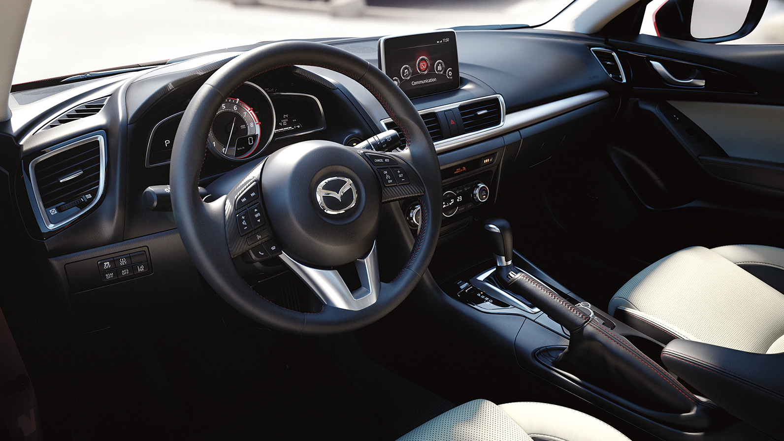 2016 Mazda3 G Interior Dashboard
