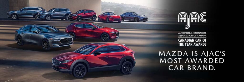 Mazda is AJAC's Most Awarded Car Brand.